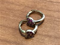 Ohrringe Sommer Kind Cerchi in Gelbgold Zirconia SCATTINO CUORI RUB S N/Z - SCATTINO CUORI RUB S N/Z